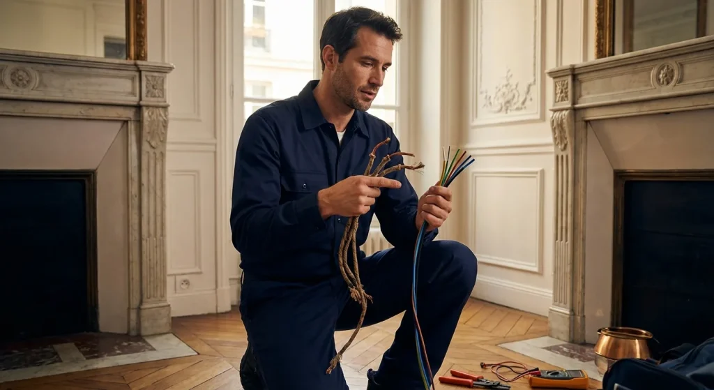 Mise aux normes électriques d'un logement ancien 1 blog electricien 06 mise aux normes